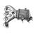 Exhaust Manifold Catalytic Converter (EPA Compliant) - Part # EMCC774843