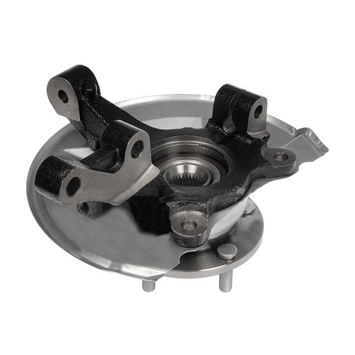 Front Steering Knuckle and Wheel Bearing Hub Assembly