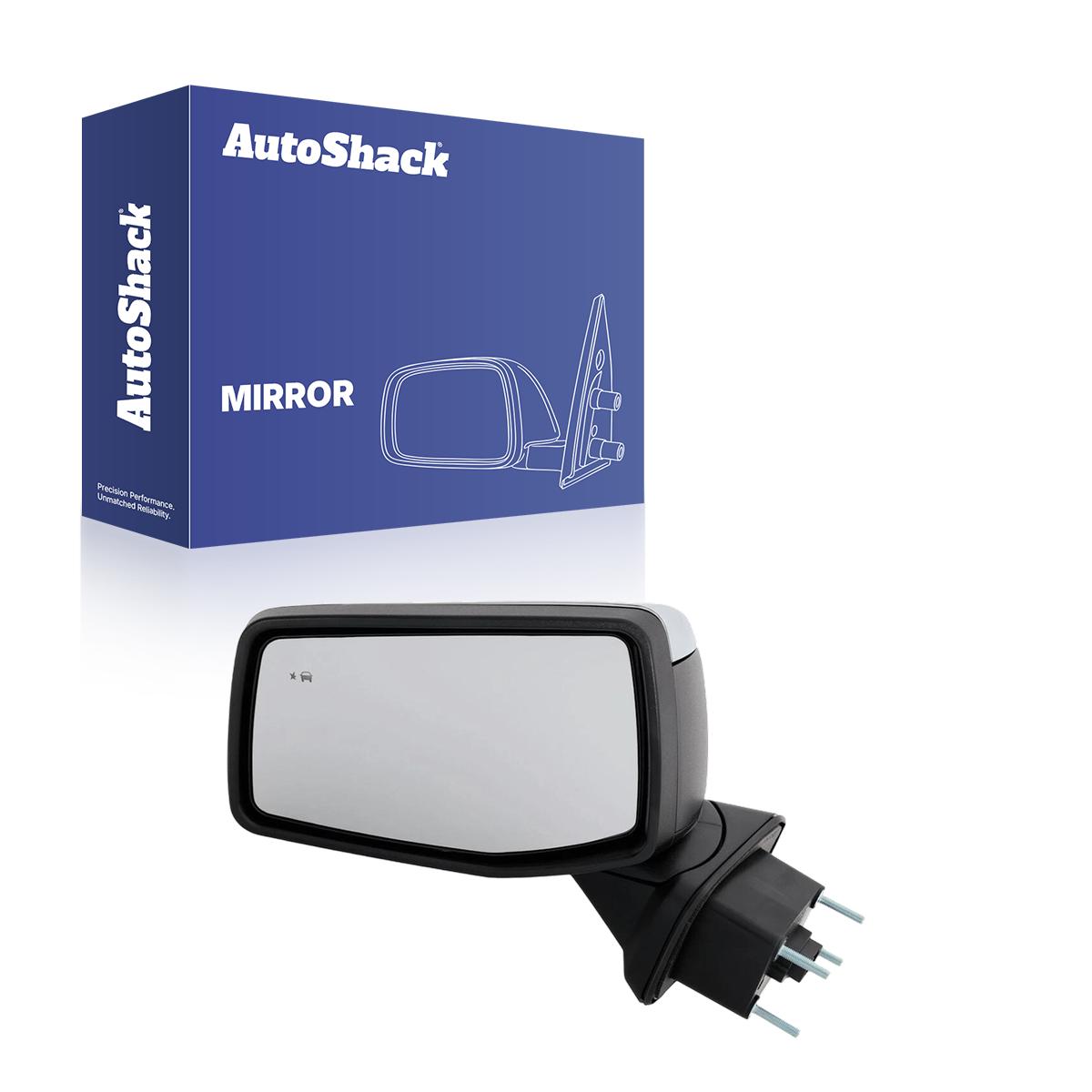 KAPGM1320627 - Driver Side Mirror Power Heated Black with Chrome Cap