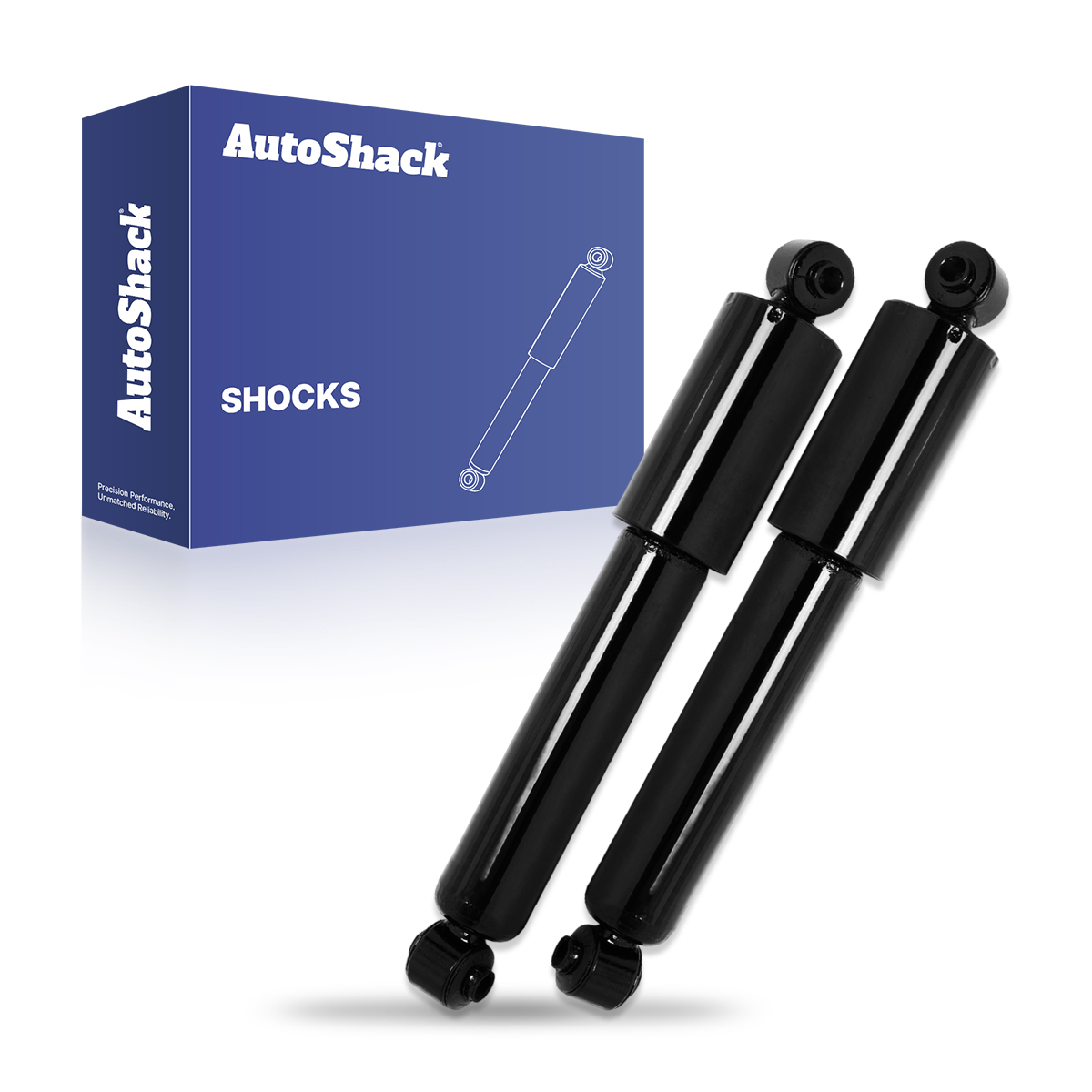 Rear Shock Absorbers Set of 2 Driver and Passenger Side