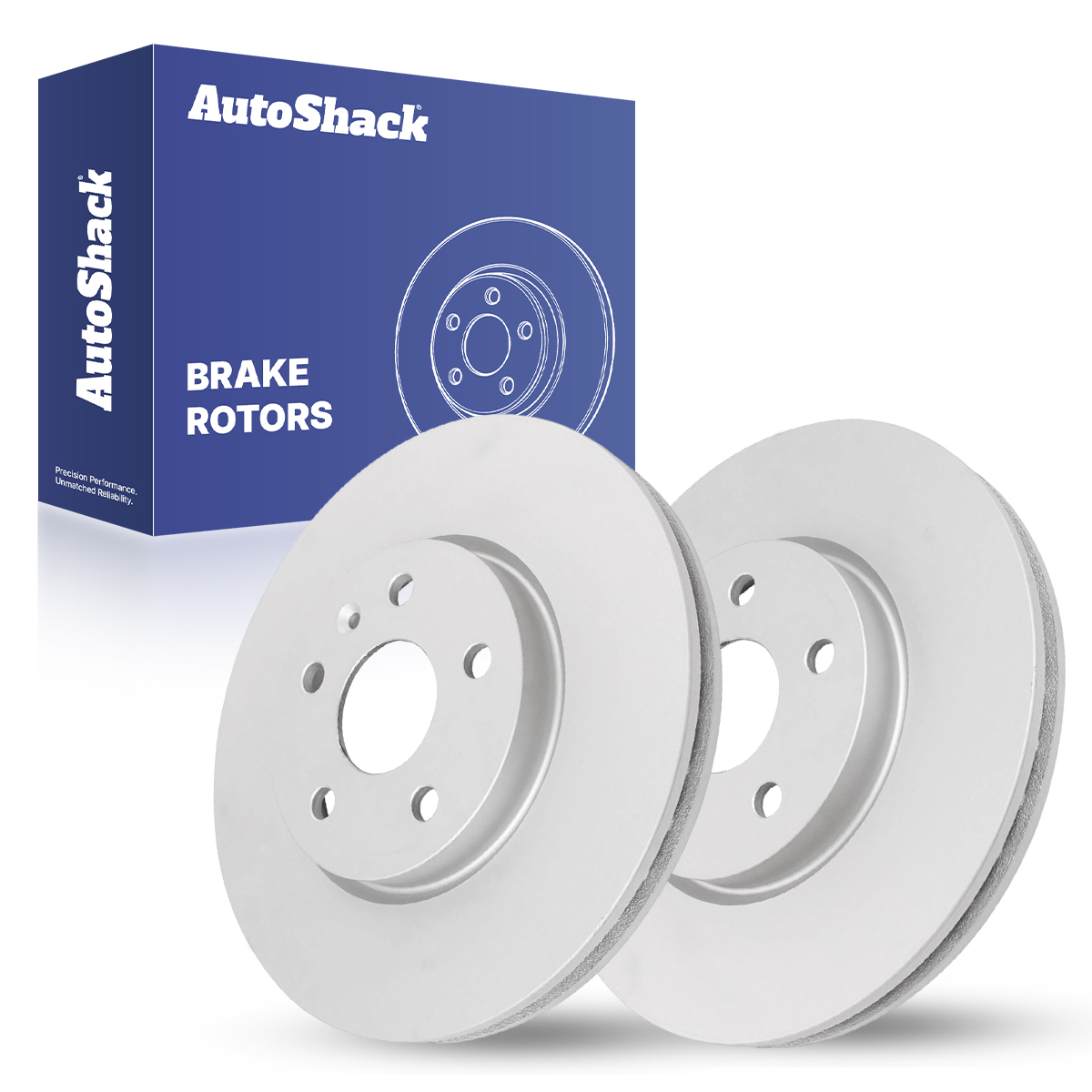 Auto Shack Drilled & Slotted Brake Rotors + Ceramic Pads Kit For Chevy Camaro 3.6L 2010-2015