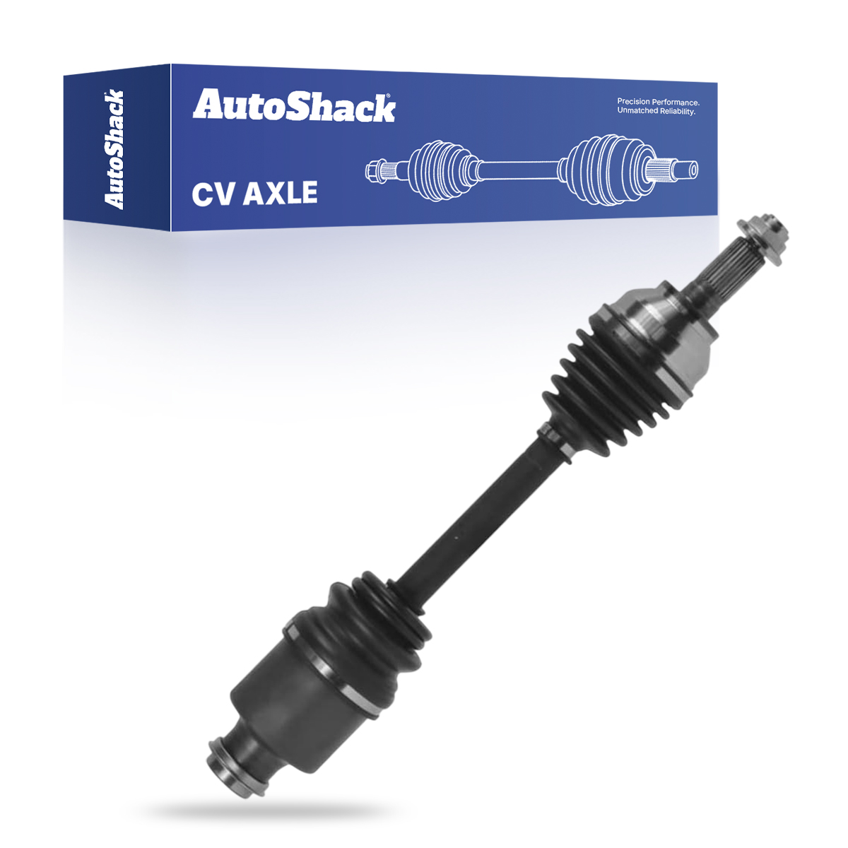 だー Front New CV Axle Shaft Assembly Neoprene Boots Passenger Side