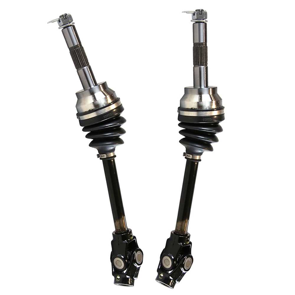 Front New CV Axle Shaft Set of 2 Driver and Passenger Side