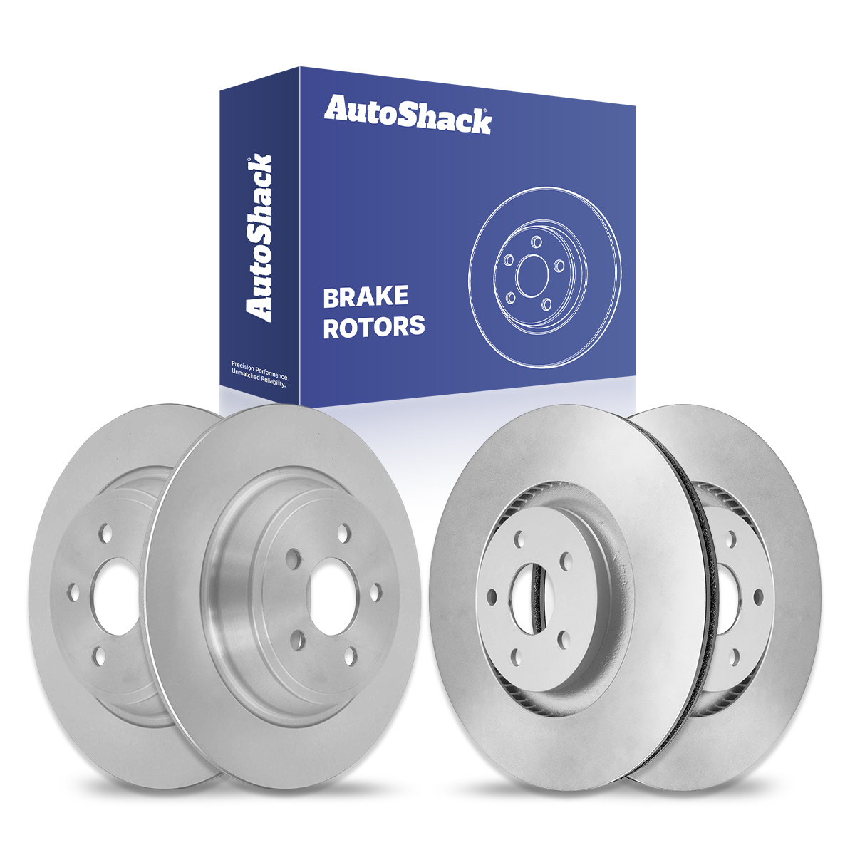 13.58 Inch Front Brake Rotors – Pair For Ford Fusion, Edge, Lincoln MKX, Continental, Nautilus – Detroit Axle