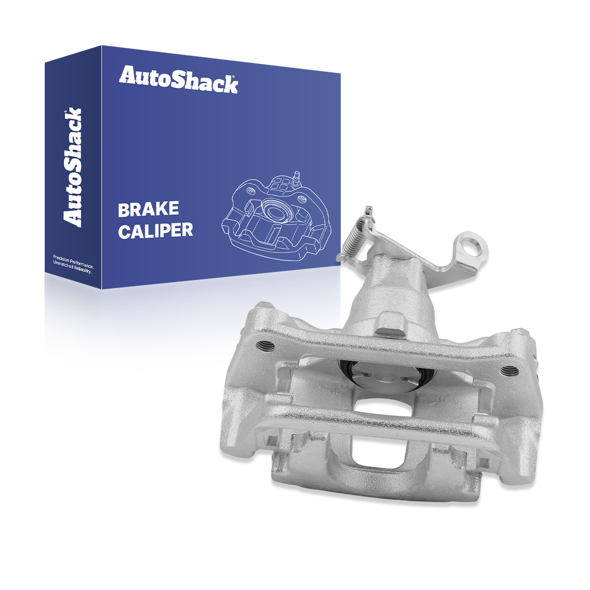 Rear New Brake Caliper with Bracket Driver Side | BC3242 | AutoShack