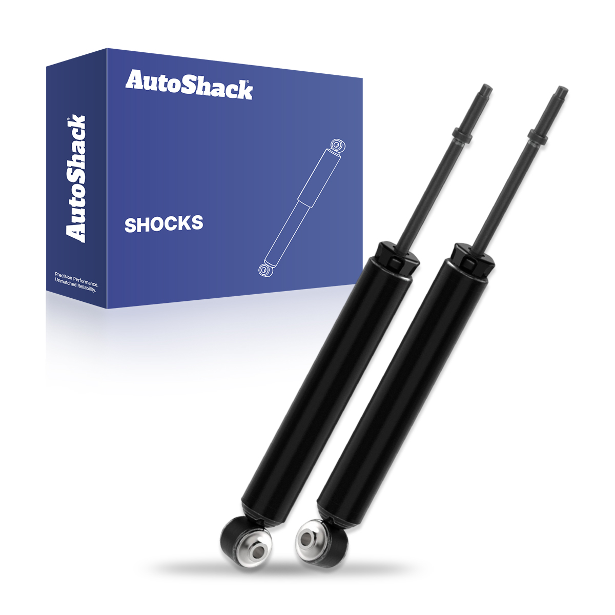 SH AKIO Rear Shock Absorbers Set of 2 Driver and Passenger Side