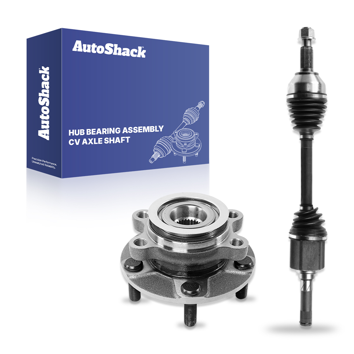 PM Auto Front Wheel Hub Bearing Assembly - Pair For 2008-2013 Nissan Rogue - AB204622